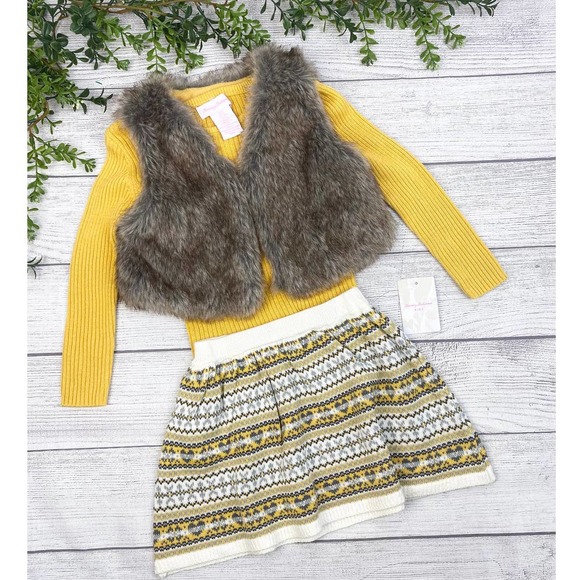 Tommy Bahama Other - NEW TOMMY BAHAMA Girls 3 Piece 2T Skirt Sweater Outfit